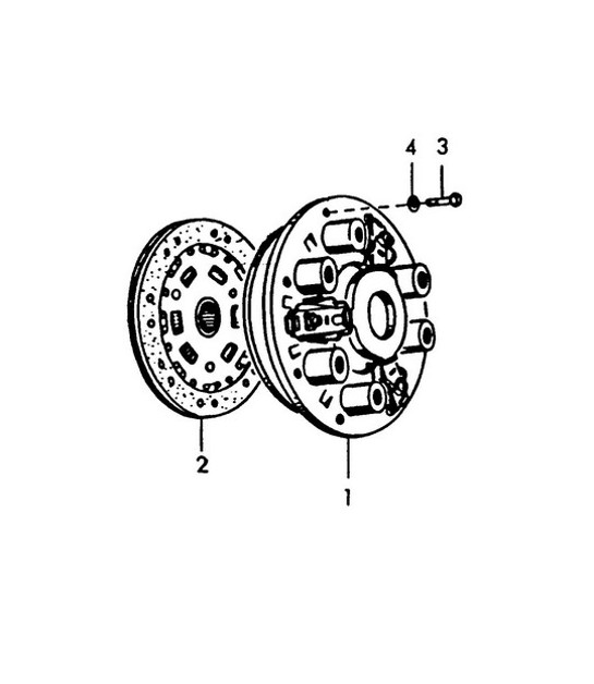 Diagram 301-000 Porsche 356 (1950-1965) Transmission