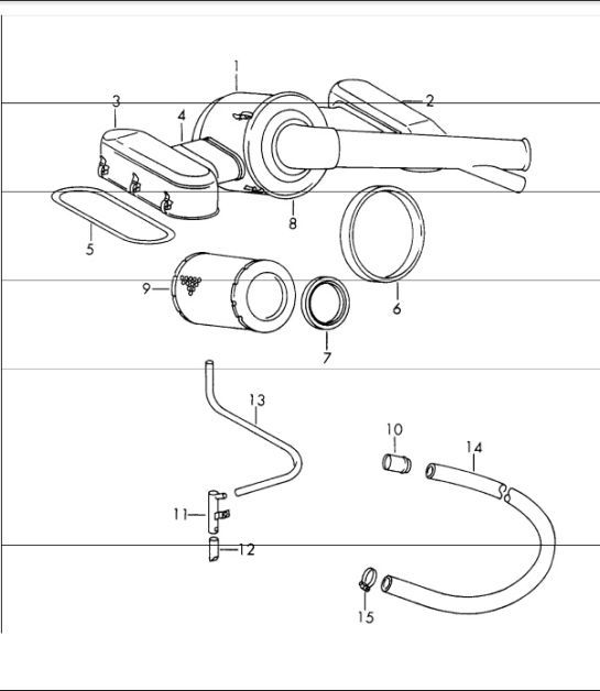 Diagram 106-05 Porsche 911 & 912 (1965-1989) Engine