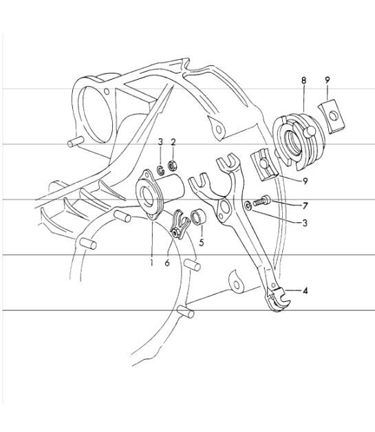 Diagram 301-10 Porsche 911 & 912 (1965-1989) Transmission