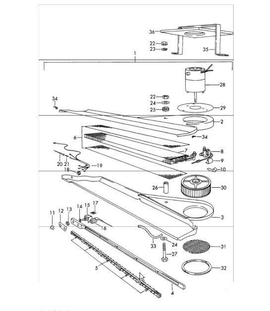 Diagram 813-50 Porsche 911 & 912 (1965-1989) Body