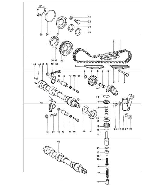 Diagram 103-10 Porsche 911 & 912 (1965-1989) Engine