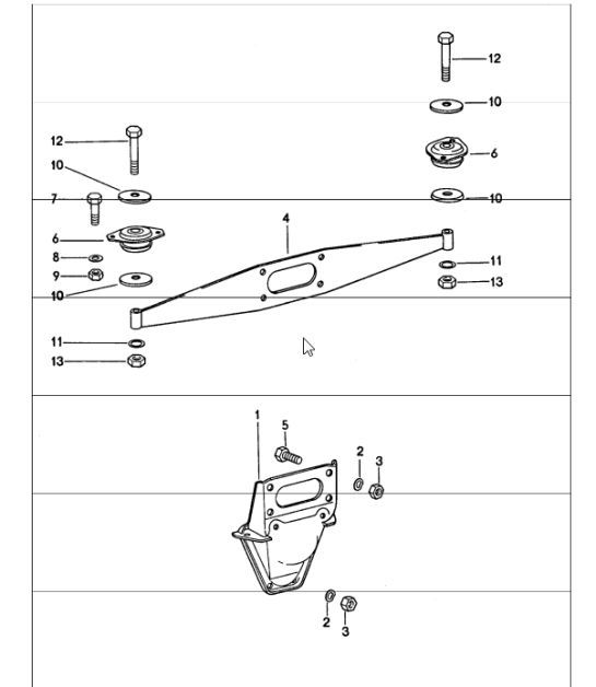 Diagram 109-00 Porsche 911 & 912 (1965-1989) Engine