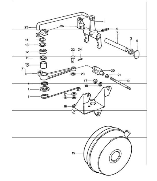 Diagram 307-00 Porsche 911 & 912 (1965-1989) Transmission