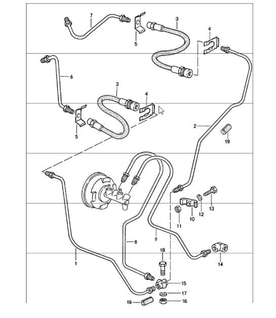 Diagram 604-05 Porsche 911 & 912 (1965-1989) Wheels, Brakes