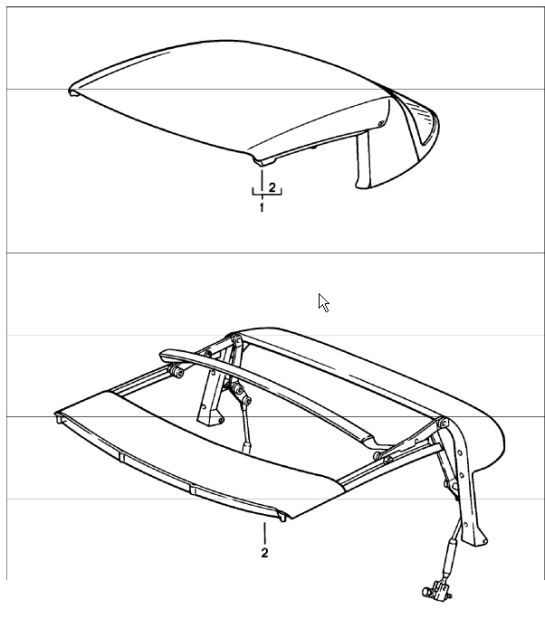 Diagram 811-10 Porsche 911 & 912 (1965-1989) Body