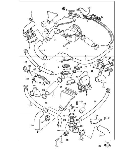 Diagram 813-10 Porsche 911 & 912 (1965-1989) Body