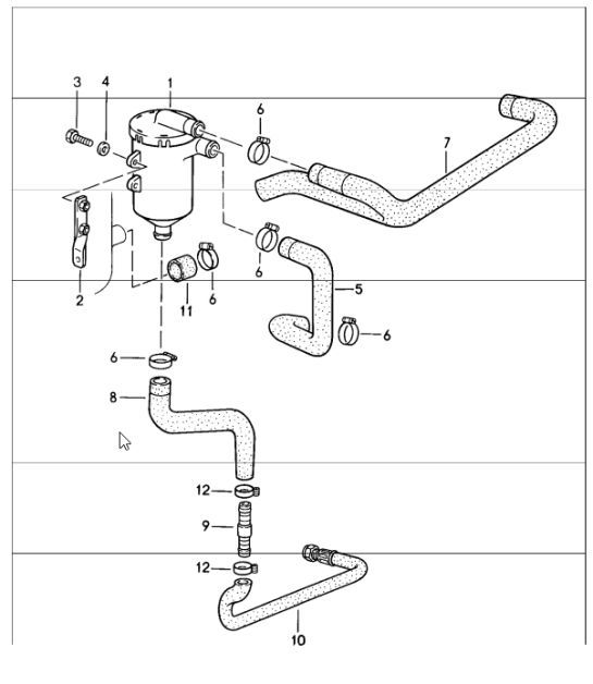 Diagram 104-02 Porsche 911 & 912 (1965-1989) Engine