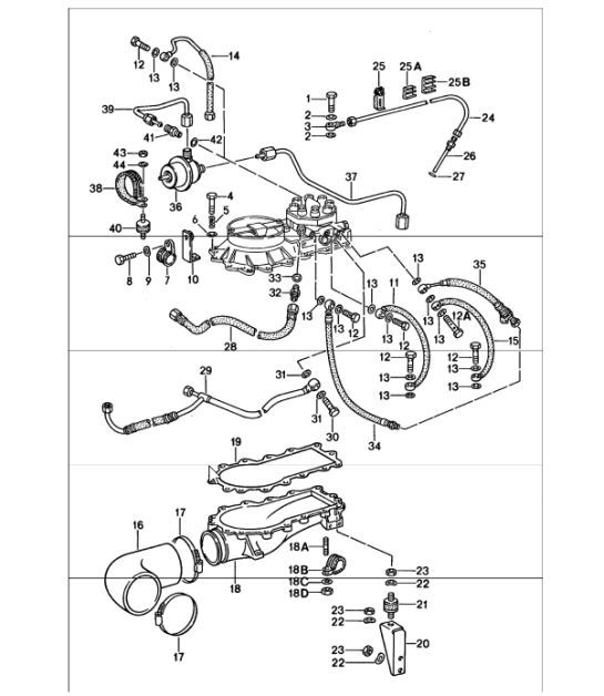 Diagram 107-35 Porsche 911 & 912 (1965-1989) Engine