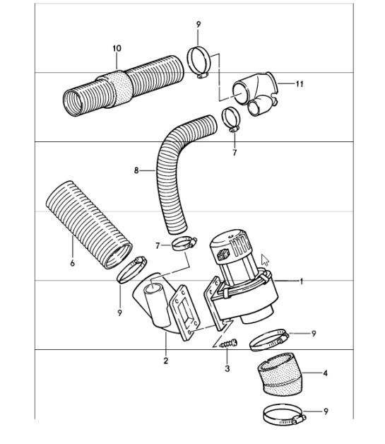 Diagram 813-02 Porsche 911 & 912 (1965-1989) Body