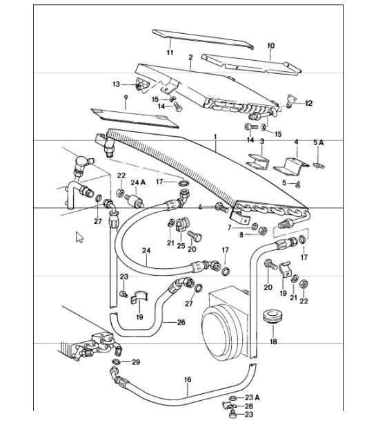 Diagram 813-55 Porsche 911 & 912 (1965-1989) Body