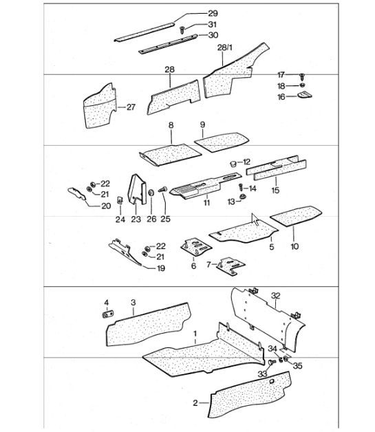 Diagram 807-00 Porsche 911 & 912 (1965-1989) Body