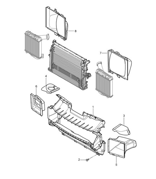 Diagram 105-055 Porsche Cayenne 9PA1 (957) 2007-2010 Engine