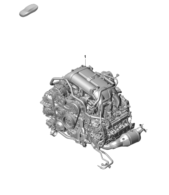 Diagram 101-002 Porsche Boxster 718 (982) 2017>> Engine