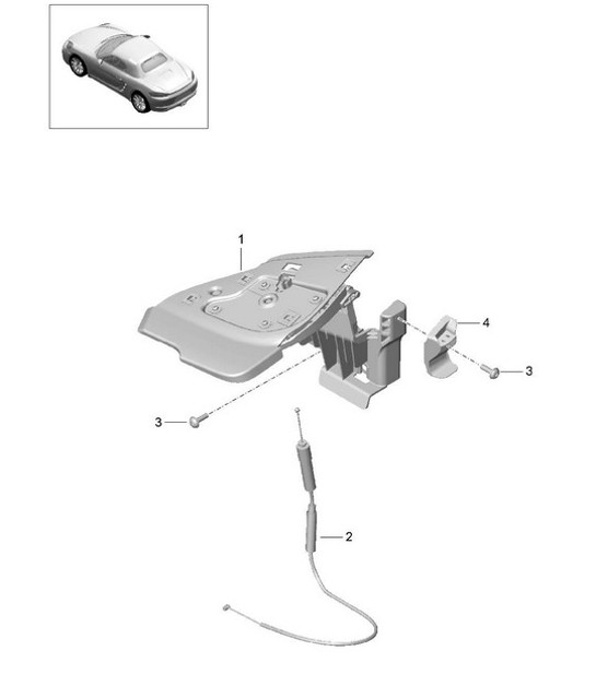 Diagram 811-050 Porsche Boxster 718 (982) 2017>> Body