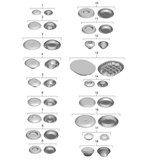 Diagram 801-002 Porsche Cayman 718C (982C) 2017>> Body