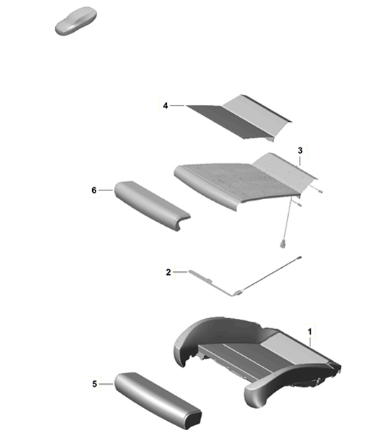 Diagram 817-003 Porsche Cayman 718C (982C) 2017>> Body