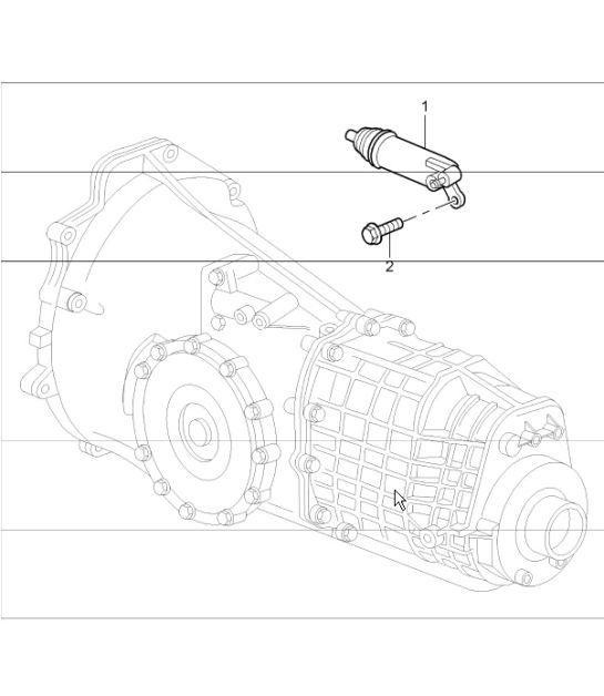 Diagram 301-06 Porsche Boxster 986/987/981 (1997-2016) Transmission