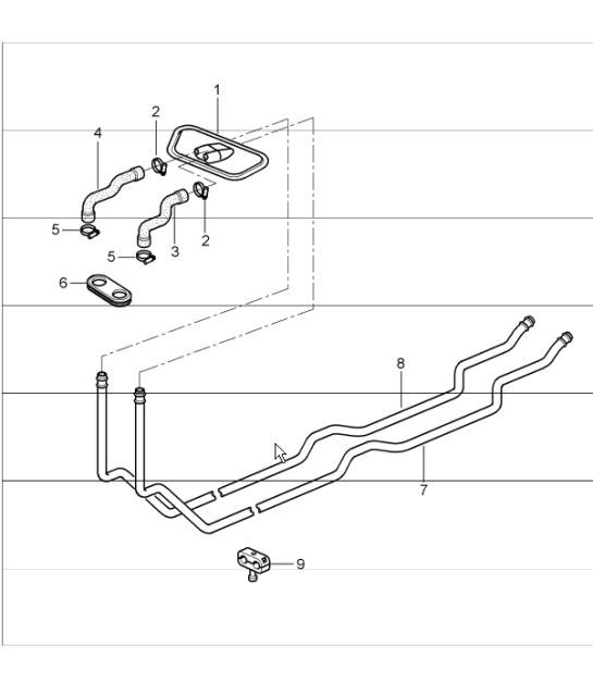 Diagram 813-00 Porsche Boxster 986/987/981 (1997-2016) Body