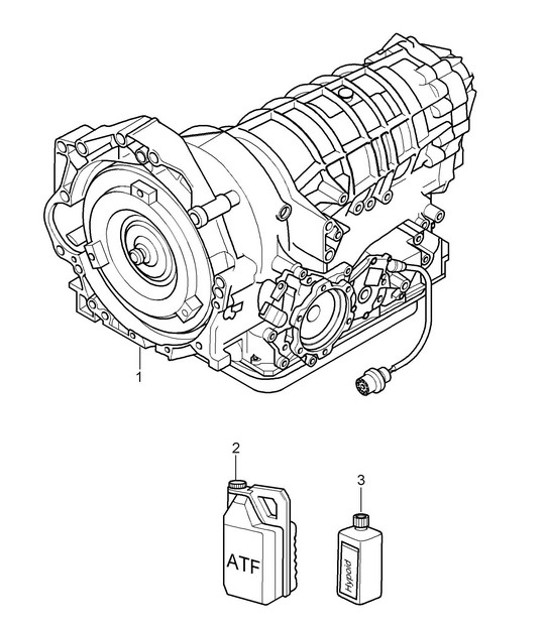 Diagram 320-000 Porsche Cayman 987C/981C (2005-2016) Transmission