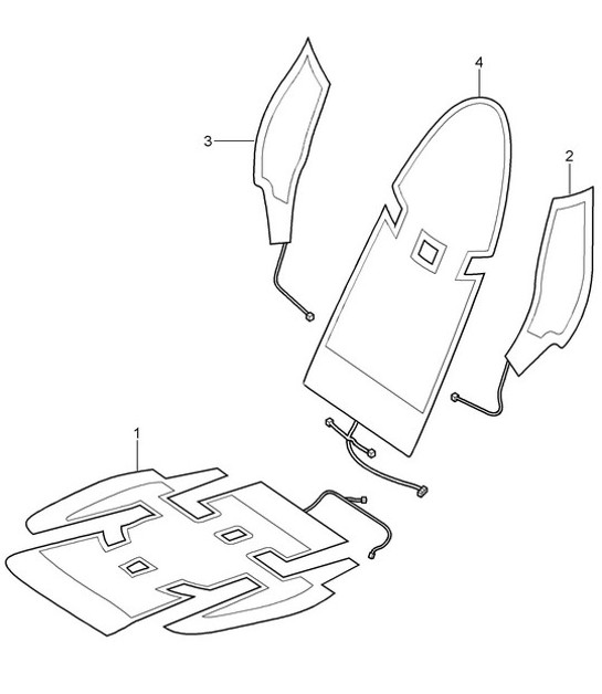 Diagram 817-018 Porsche Cayman 987C/981C (2005-2016) Body