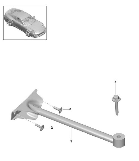 Diagram 801-015 Porsche 991 (911) MK1 2012-2016 Body