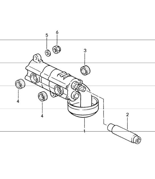 Diagram 104-00 Porsche 993 (911) (1994-1998) Engine