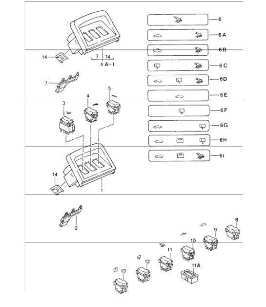 Diagram 903-05 Porsche 993 (911) (1994-1998) Electrical equipment