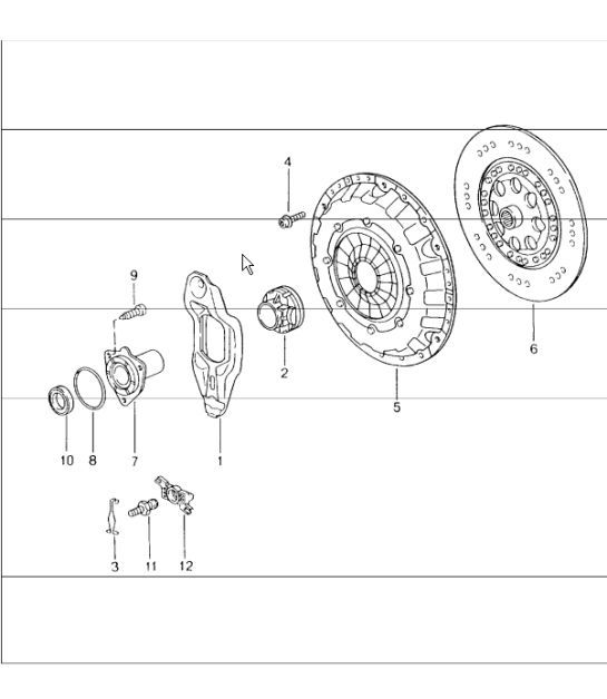 Diagram 301-00 Porsche 996 (911) (1997-2005) Transmission