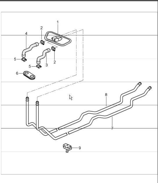 Diagram 813-00 Porsche 996 (911) (1997-2005) Body