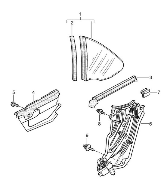 Diagram 805-005 Porsche 997 (911) MK2 2009-2012 Body