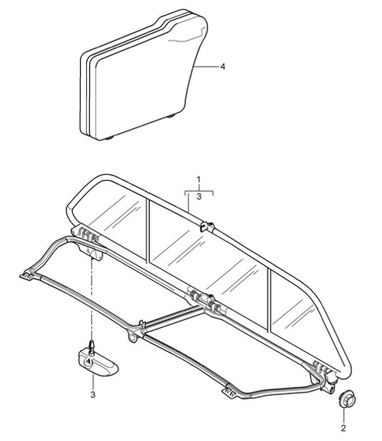 Diagram 811-014 Porsche 997 (911) MK2 2009-2012 Body