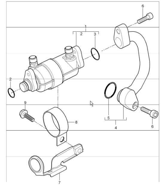 Diagram 813-26 Porsche 997 (911) MK1 2005-2008 Body