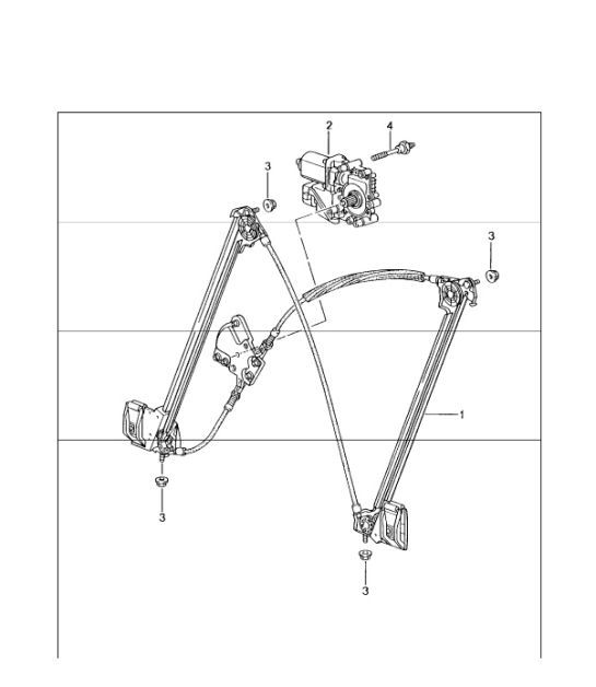 Diagram 804-30 Porsche 996 (911) (1997-2005) Body