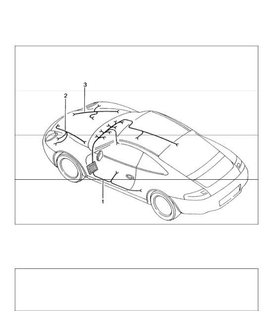 Diagram 902-10 Porsche 996 (911) (1997-2005) Electrical equipment